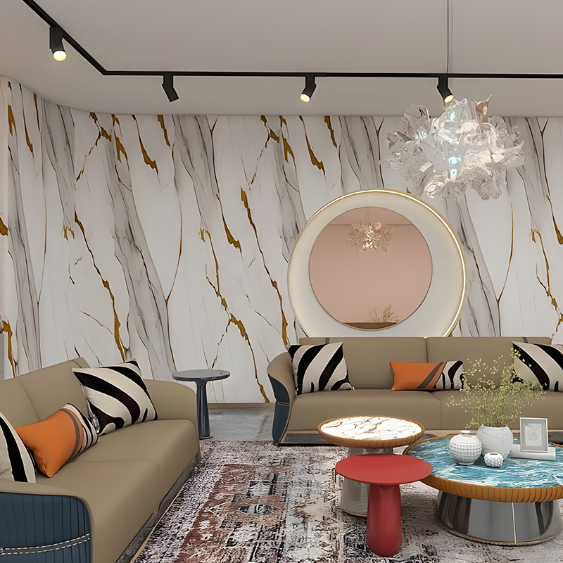 Exedra TV Background Wall PET Transfer Film