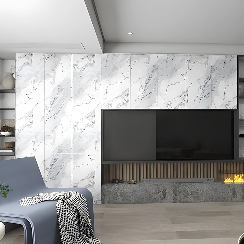 Deaurata Cloud Rock Apartment Background Wall Decoration PET Transfer Film