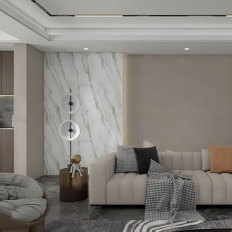 Aurum Wave Living Room Cabinet Decoration PET Transfer Film
