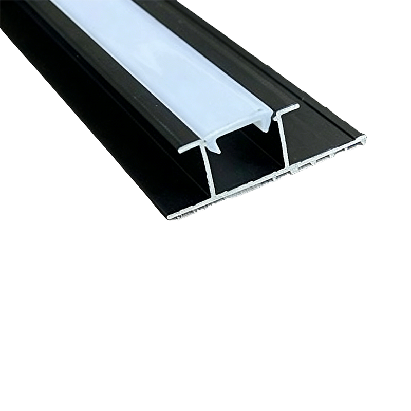 X8 Aluminium Lines cum Luminibus ad 8mm Lignum Veneer Panel Consectetur Ambiance