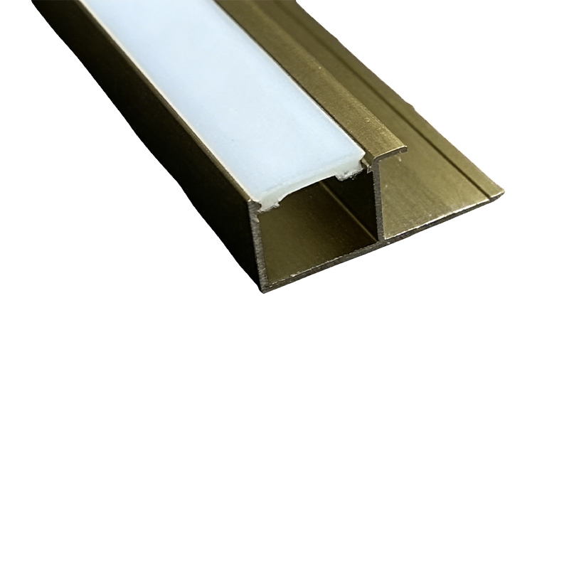X8 Seamless Flush-mont DUXERIT Aluminium Lines for Modern Interior Joinery